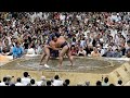 【結びの一番】大相撲　春日部場所　鶴竜vs稀勢の里　2018.8.25