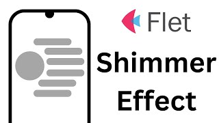 Flet Tutorial - Shimmer Loading Effect