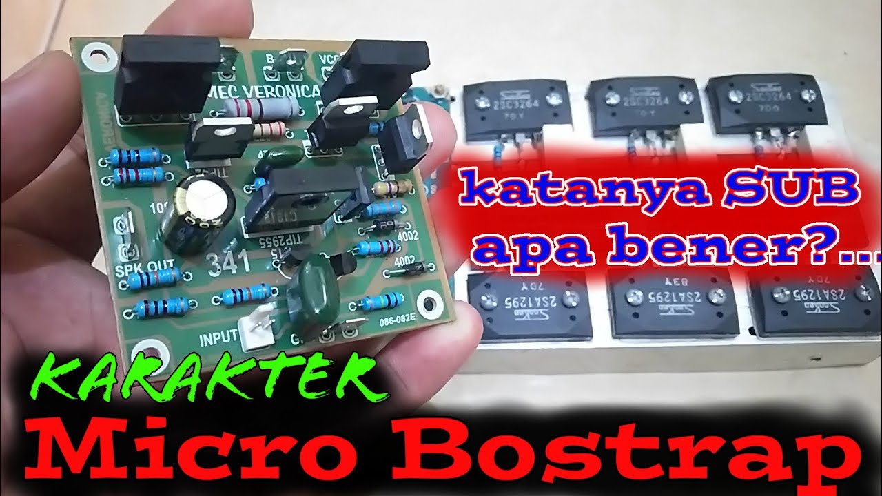 Cara Merakit Power MICRO BOSTRAP By Wong Deso - YouTube