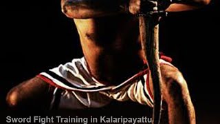 (Martial Arts)Kalaripayattu Training Sword Fight (vallum parijayum)