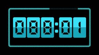 100 minutes Countdown Timer flip clock