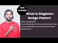 What is Singleton Design Pattern | 4 ways to implement it in java