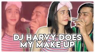 DJ HARVY DOES MY MAKE UP | PAPI GALANG