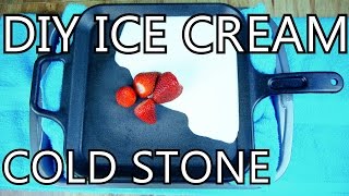 フライパンでアイスクリームを作る方法 [DIY Cold Stone] - NightHawkInLight