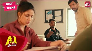 Lavanya Tripati mass copying in exams | Telugu | A1 Express | Sundeep Kishan|Lavanya| Sun NXT Telugu