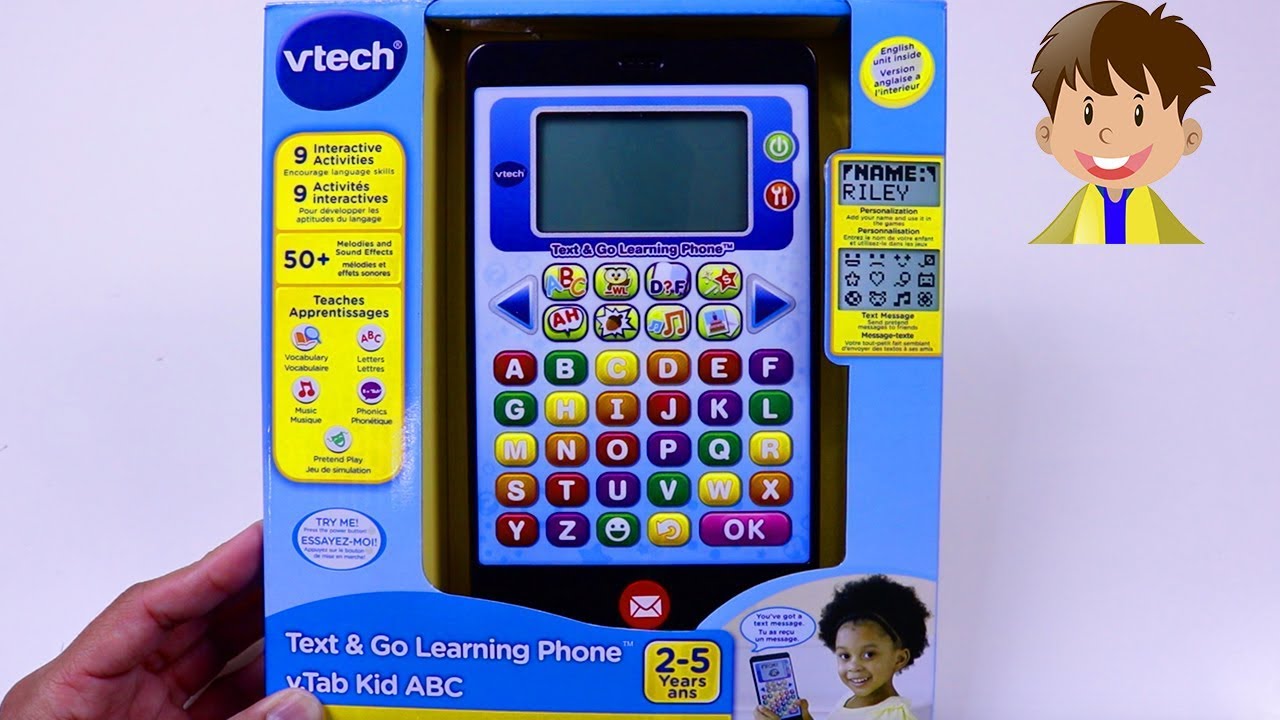 VTech Text And Go | Learning Phone And IPad - For Kids! - YouTube