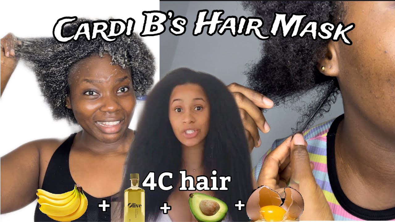 CARDI B’s HAIR MASK ROUTINE REVIEW |AMAZING RESULT?!🤩| WORTH IT?? - YouTube