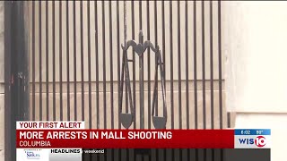 All suspects in Columbia Place Mall shooting have now been arrested