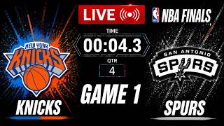 NBA LIVE! San Antonio Spurs vs New York Knicks | 2026 NBA Finals Game 1 | June 2, 2026
