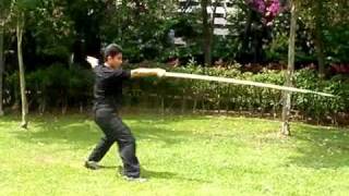 長鎗法選 Chinese Long Spear Ancient Manual: Full Demo!!