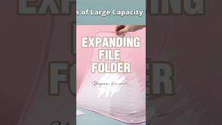 EXPANDING FILE FOLDER. #expandingfilefolder #filefolder #expandingfolder #folder #A4folder #shorts