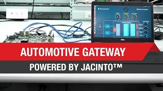 Automotive gateway processor demo with Jacinto 7 DRA821