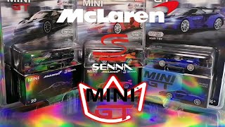 Mini GT 1/64 Mclaren Senna 3 variantes de color #18 #20 #232 Mijo Exclusives en tu idioma!!! TSM