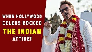 Times When Hollywood Celebs Rocked The Indian Attire!