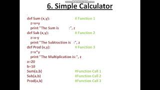 Python with Functions Part 04 // Tutorials Vol. 01 #Python Programs Working with function programs