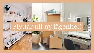 Flyttvlogg ♡ Följ med mig när jag flyttar till min nya lägenhet