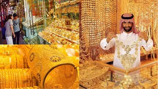 [4K] Only in DUBAI! World's Biggest Gold Market! DEIRA GOLD SOUK 2023 \ 2024