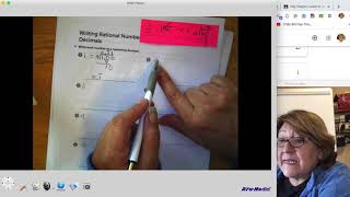 11 - Writing rational Numbers as Repeating Decimals