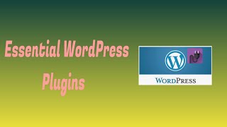 11 Essential WordPress Plugins (Every New Website Must Have these Plugins)