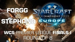 Stephano vs. ForGG - Semi Finals - WCS Europe Premier League