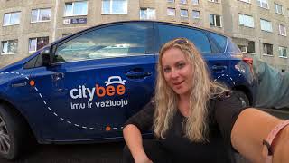 HOW TO RENT CITYBEE CAR IN ESTONIA I HelensVlogs