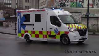 Nouvelle ambulance pour la société ASU (AMBULANCE SERVICE URGENCE ) arrivé aux urgences Nantes 44.