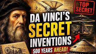 Da Vinci’s Secret Inventions 🤯 | Genius Ideas Ahead of Their Time