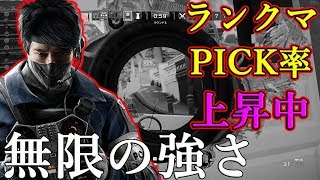 🍎銃を撃たなくても勝てる男 Echoが強すぎる件 R6S