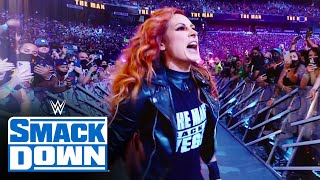 Relive Becky Lynch’s return to recapture the SmackDown Women’s Title: SmackDown,