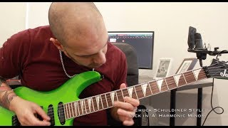 Guitar Exercises: LTS Solo builder Ep59 Chuck Schuldiner Style Lick in A Harmonic Minor