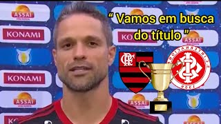 PÓS JOGO / Flamengo 2 X 1 Corinthians / Entrevista de Diego Ribas / Campeonato Brasileiro 36° rodada