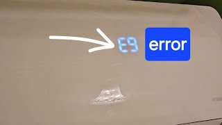 E9 ERROR MIDEA SPLIT TYPE 3 TONS