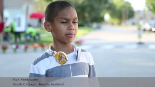 South Chicago Heights: pop-up complete streets event