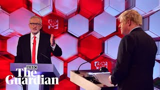 Austerity, racism, the NHS and Brexit: Corbyn and Johnson clash in BBC debate