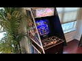 ARCADE1UP AT NIGHT!  Millipede & Missile Command on the Atari Legacy cabinet