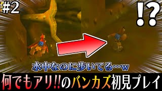 何でもアリ！のバンカズ初見プレイ＃２【バンジョーとカズーイの大冒険】【banjo kazooie】【小ネタ】【バグ】【実況】