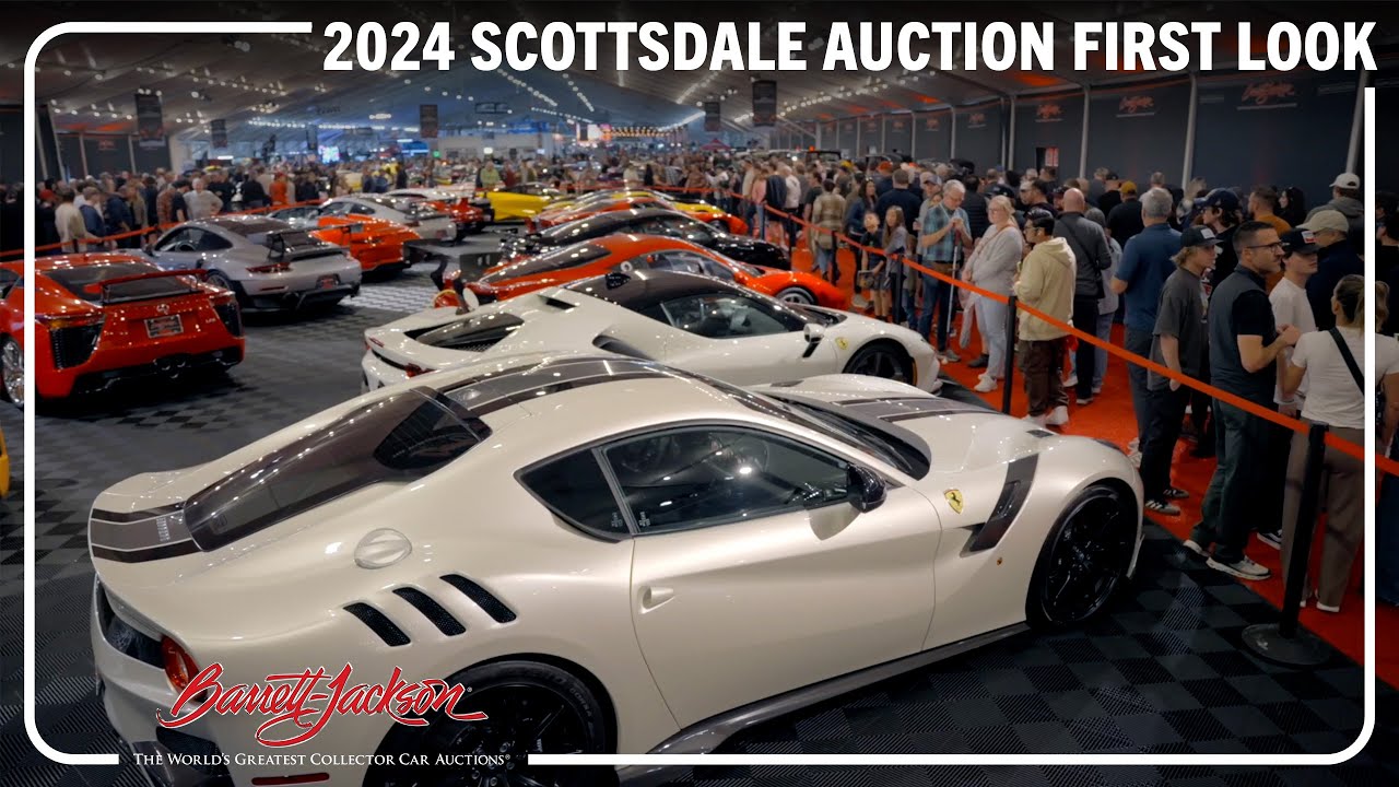 2024 Scottsdale Auction First Look - BARRETT-JACKSON 2024 - YouTube