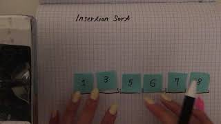 중간바보도 배우는 알고리즘 7강 - Insertion Sort ( 삽입 정렬 )