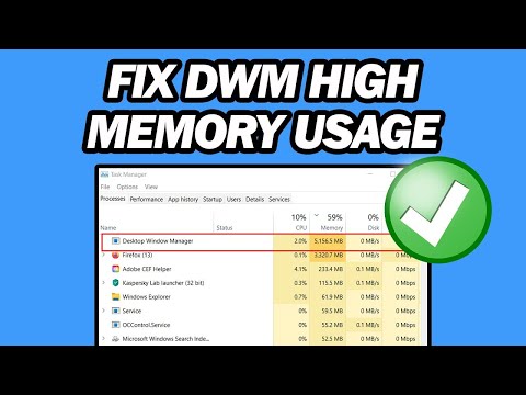 Fix High CPU Usage by dwm.exe Desktop Windows Manager High Memory