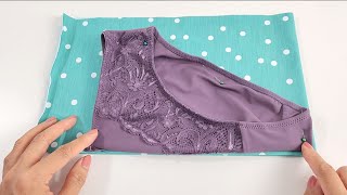 The easiest and fastest way to sew underwear without prior knowledge