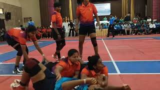 Mangalore University Intercollegiate Women's Kabaddi Championship 2024-25 final match ALVA'S v/s SDM