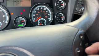 How to access 2017 Freightliner Cascadia fault code menu for active codes without Detroit scan tool