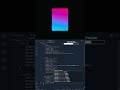 ⚡ Create gradient shadow pure CSS #Shorts
