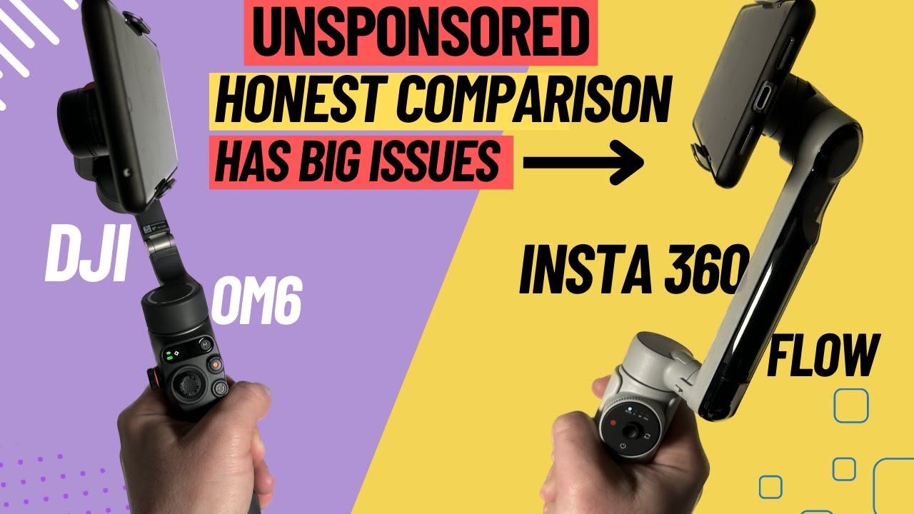 Insta360 Flow Unsponsored Honest Comparison With DJI Osmo Mobile 6 ...