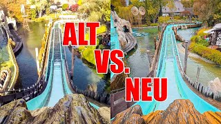 Alte vs. Neue Tiroler Wildwasserbahn Onride -- Europa-Park