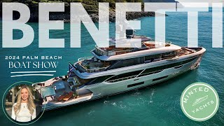 Benetti Oasis 34m \u0026 Triumph 65m Debut @ Palm Beach Superyacht Show | Exclusive, RSVP Appointment