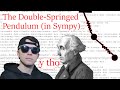 The Double-SPRINGED Pendulum in PYTHON