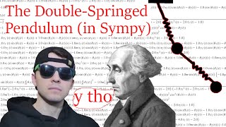 The Double-SPRINGED Pendulum in PYTHON