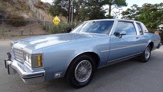 Oldsmobile Delta 88 Royale Brougham Video 85 Olds Coupe Eighty Eight Video Review