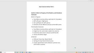 Basic 1 Outline